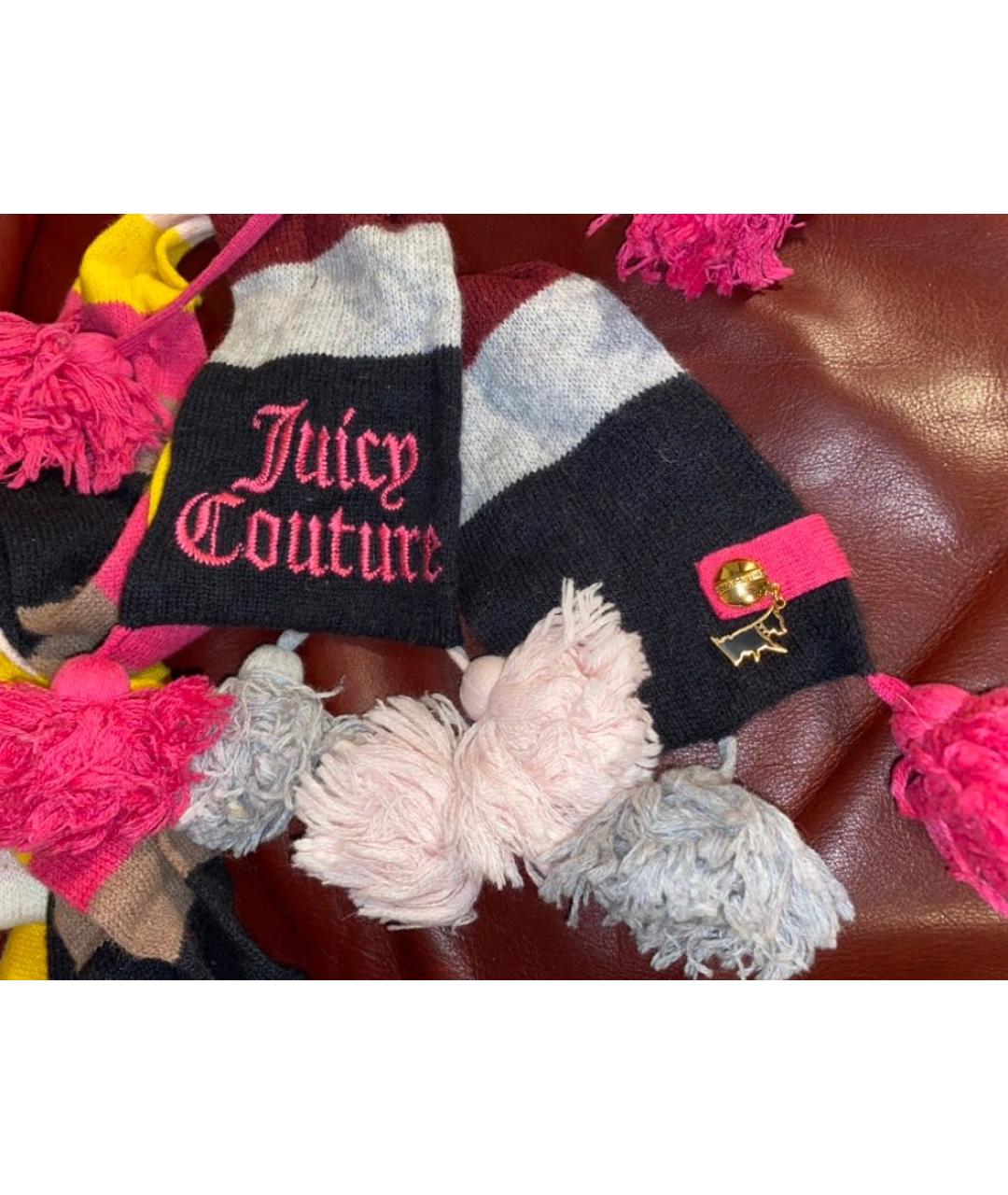 JUICY COUTURE Мульти шерстяная шапка, фото 5