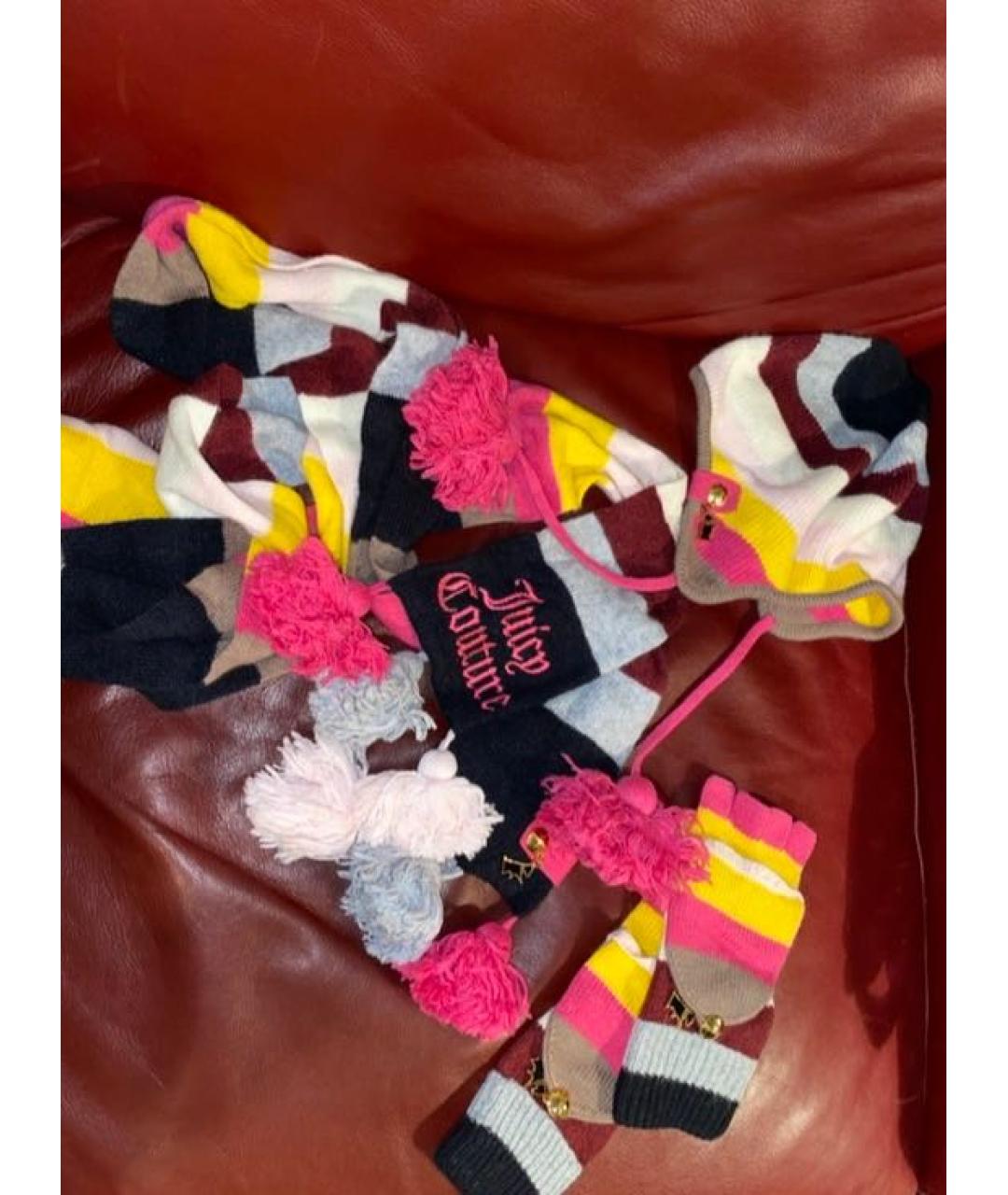 JUICY COUTURE Мульти шерстяная шапка, фото 4