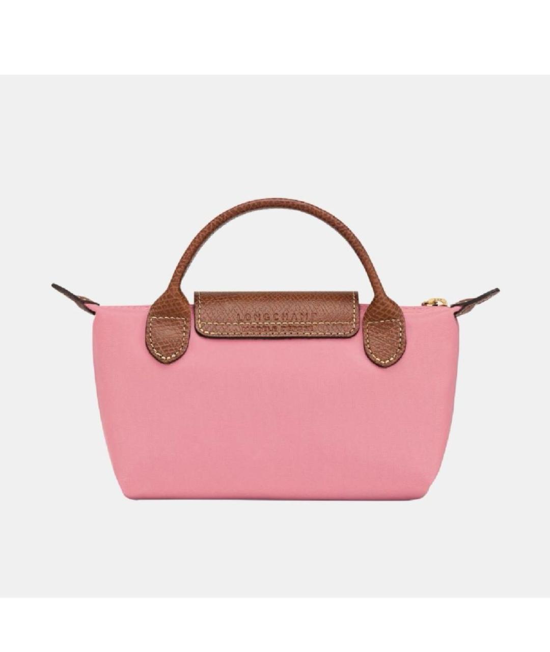 LONGCHAMP Розовая сумка с короткими ручками, фото 3