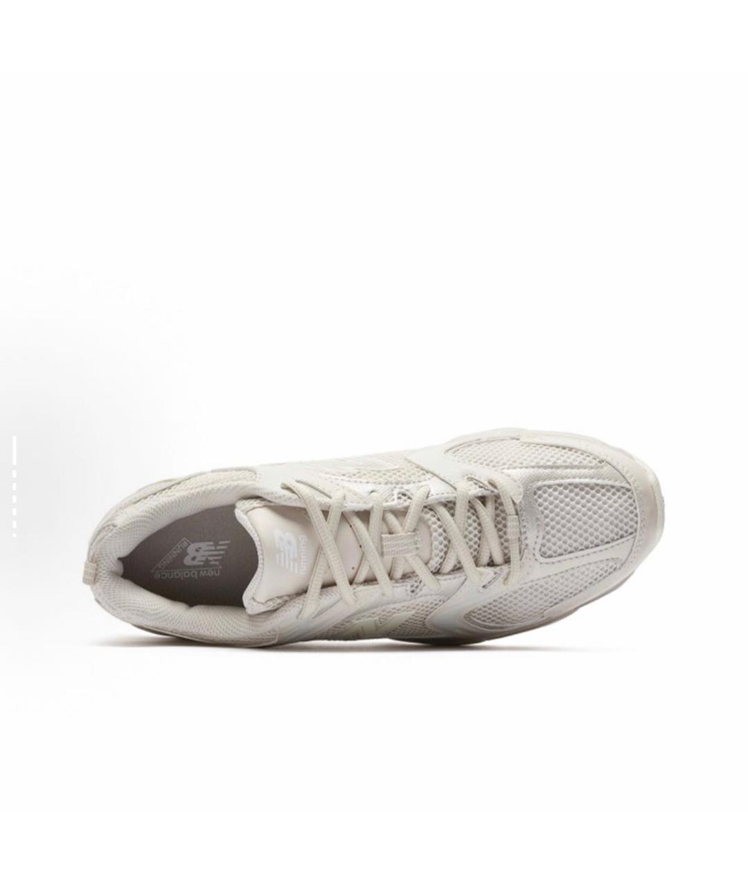 NEW BALANCE Бежевые синтетические кроссовки, фото 3