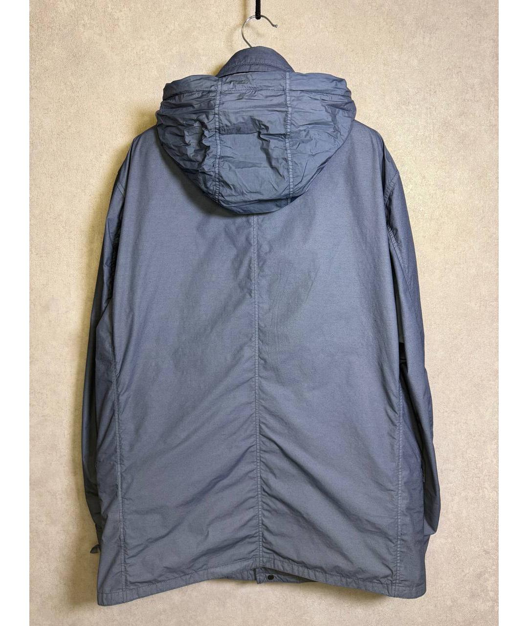 STONE ISLAND Синяя полиамидовая куртка, фото 6