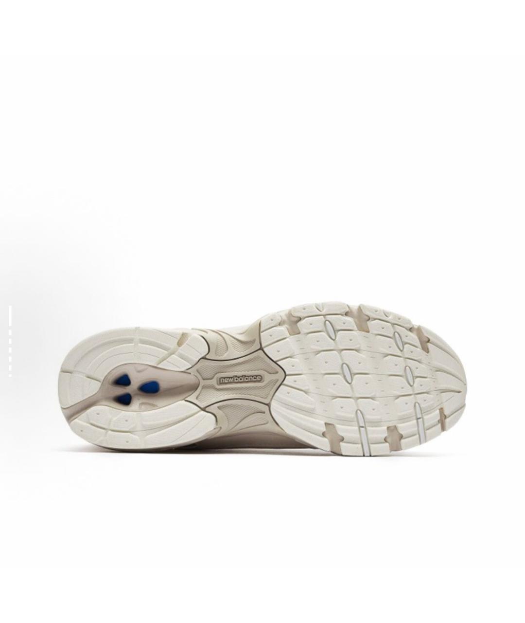 NEW BALANCE Бежевые синтетические низкие кроссовки / кеды, фото 4