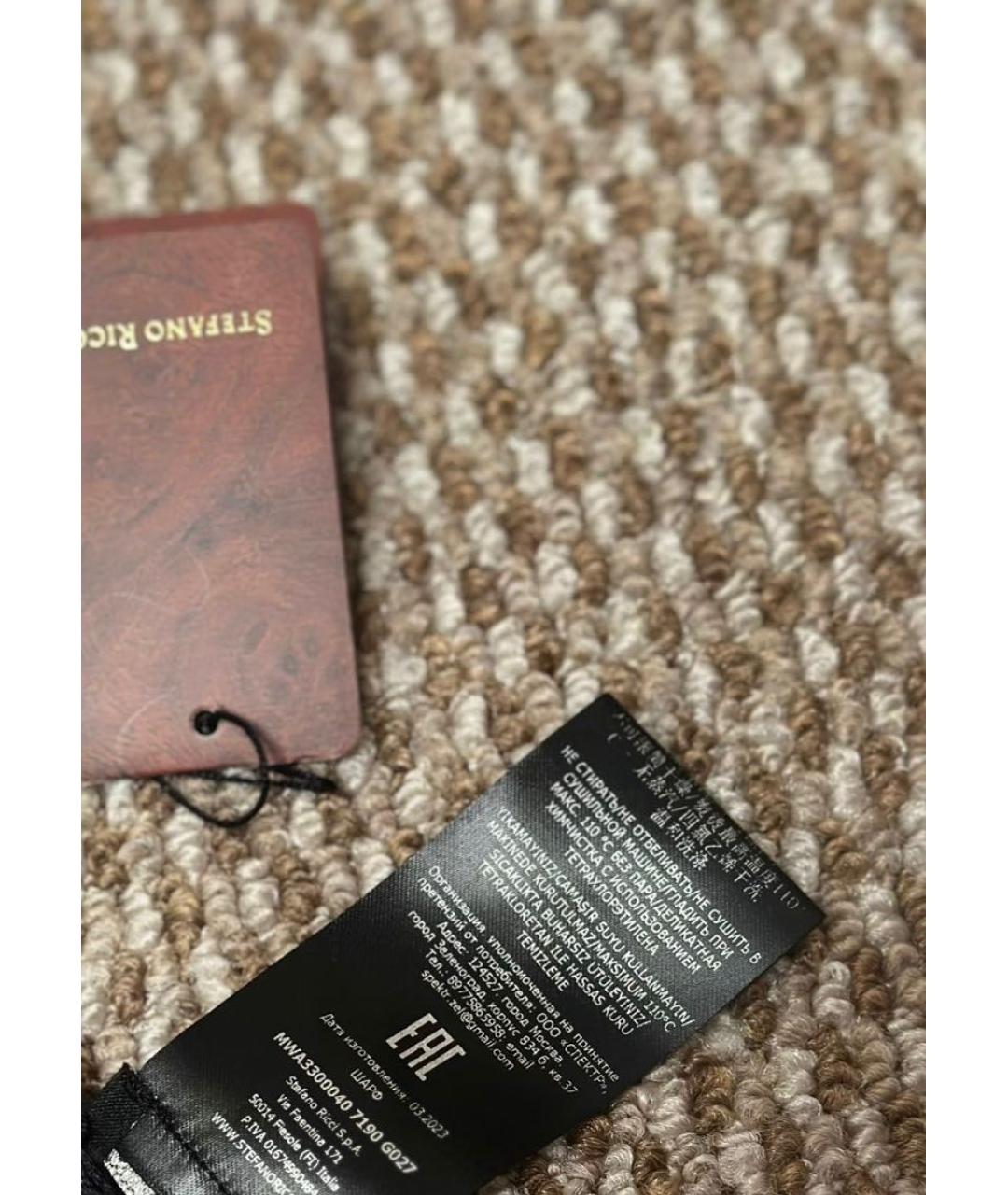 STEFANO RICCI Мульти кашемировый шарф, фото 7