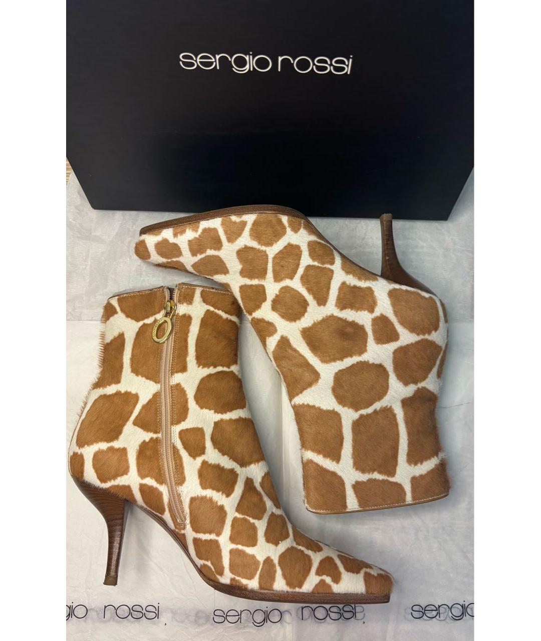 SERGIO ROSSI Мульти ботильоны, фото 7