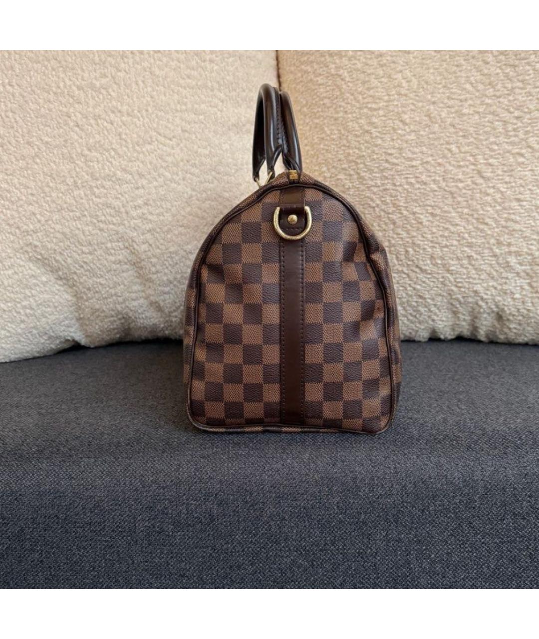 LOUIS VUITTON Коричневая сумка через плечо, фото 3