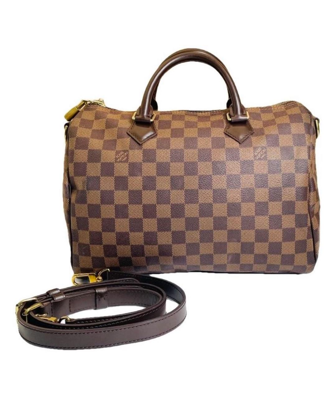 LOUIS VUITTON Коричневая сумка через плечо, фото 7