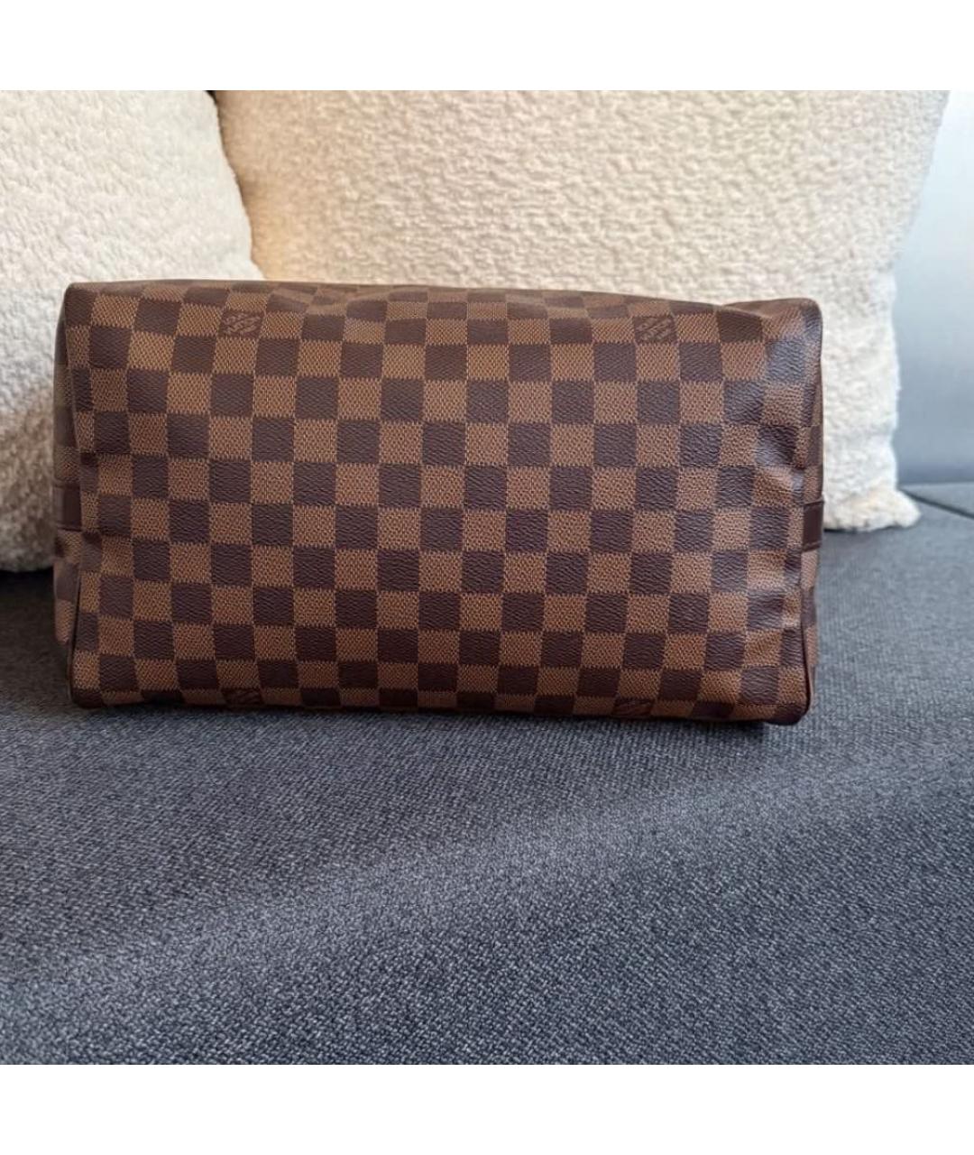 LOUIS VUITTON Коричневая сумка через плечо, фото 5