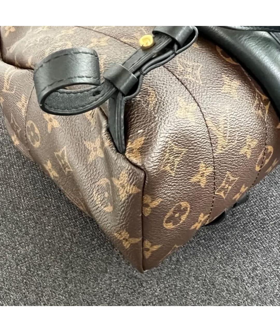 LOUIS VUITTON Коричневый рюкзак, фото 4