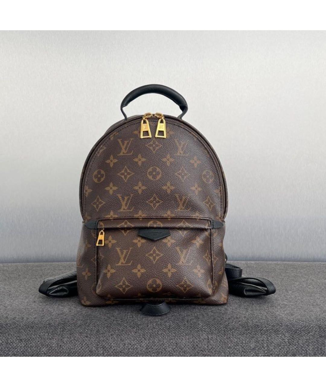 LOUIS VUITTON Коричневый рюкзак, фото 5