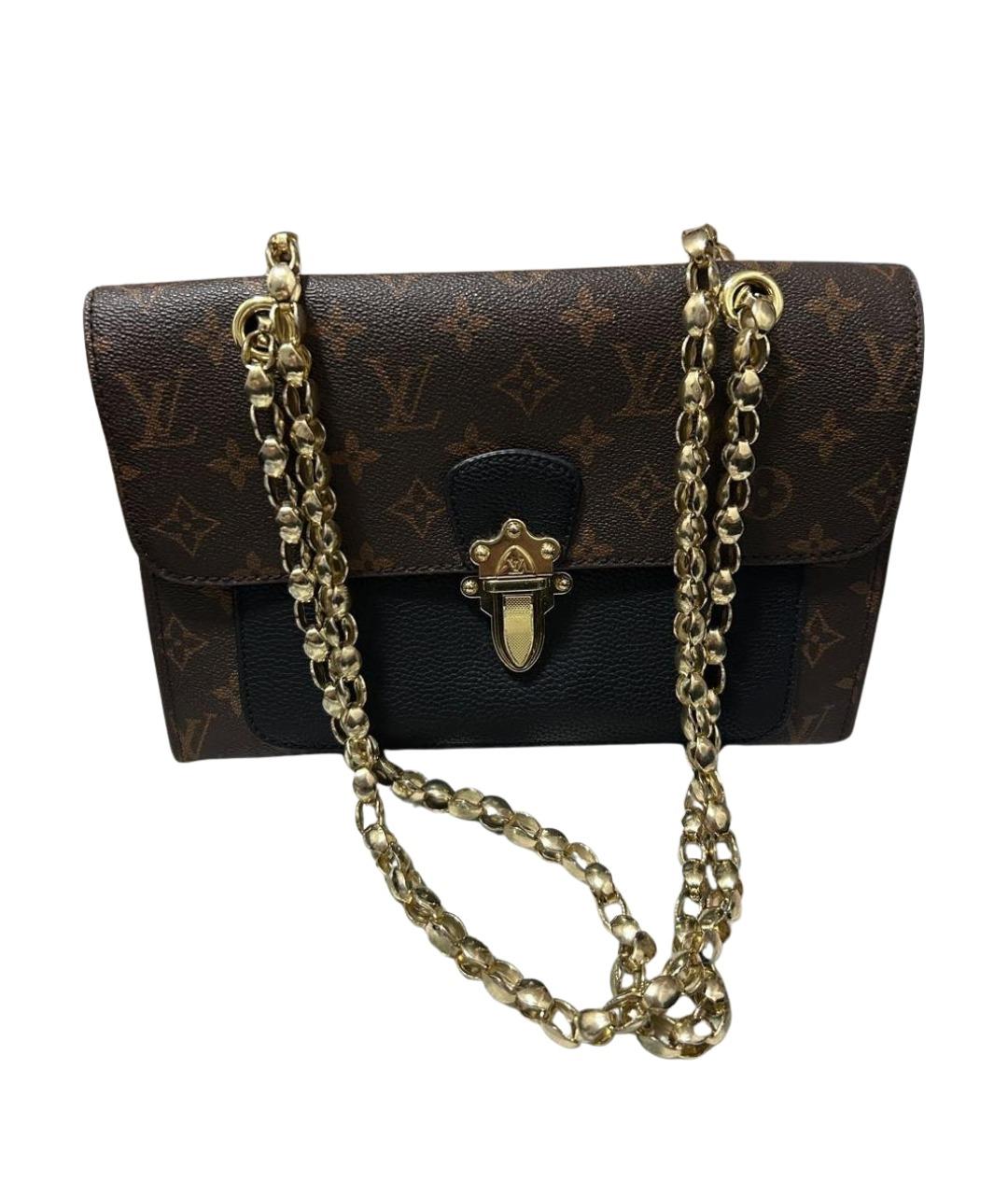 LOUIS VUITTON Коричневая сумка через плечо, фото 1