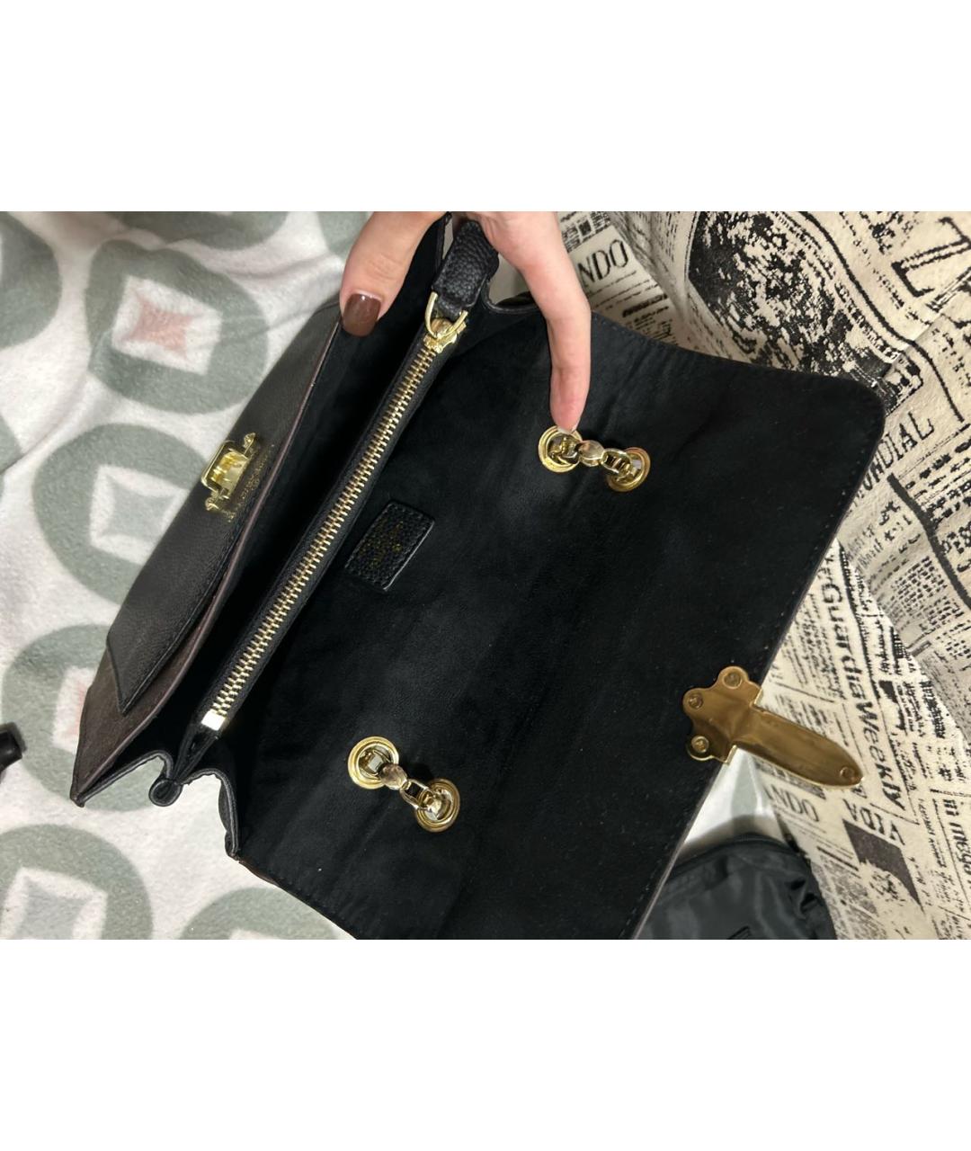 LOUIS VUITTON Коричневая сумка через плечо, фото 4