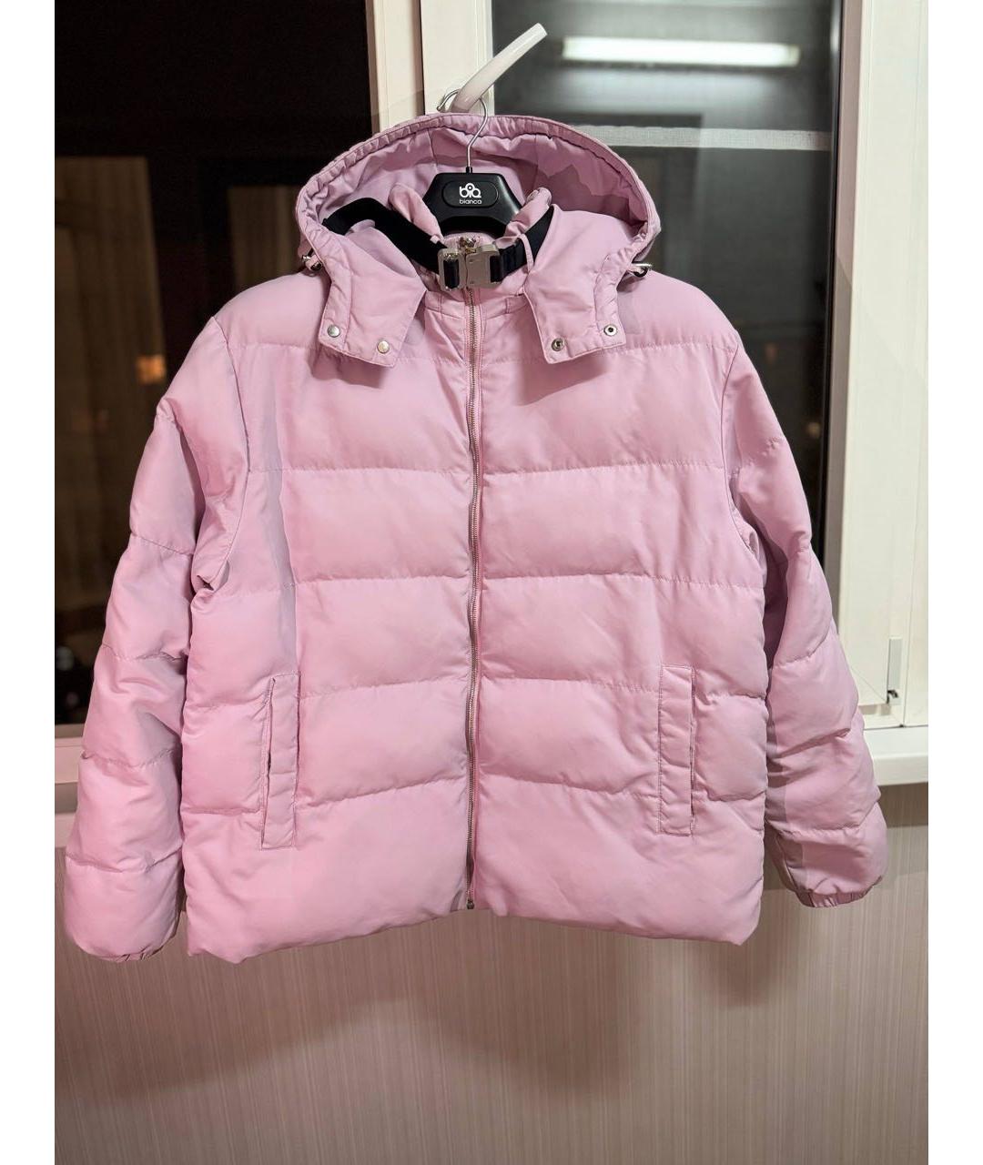 1017 ALYX 9SM Розовый полиамидовый пуховик, фото 9