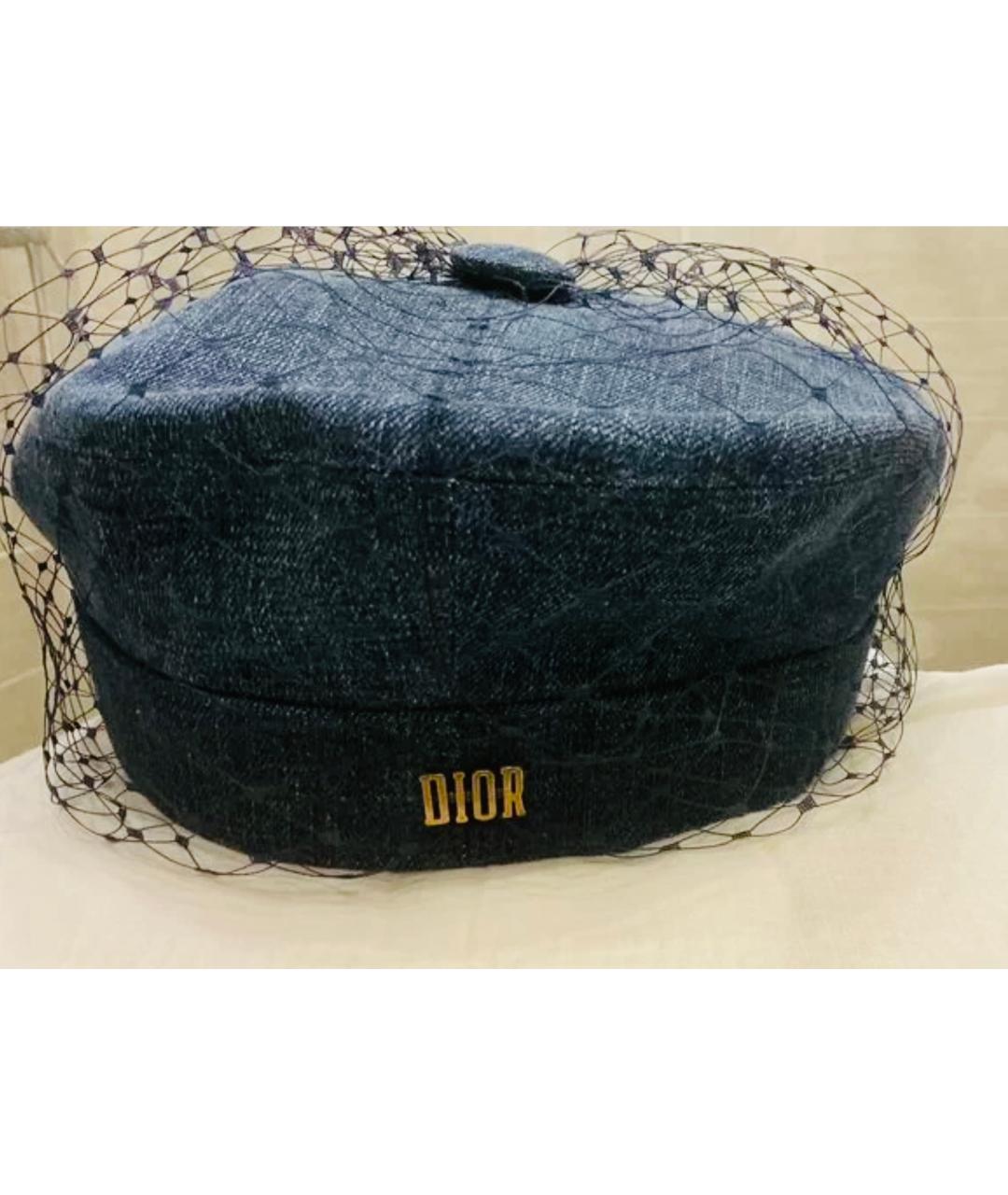 CHRISTIAN DIOR Синяя кепка, фото 2