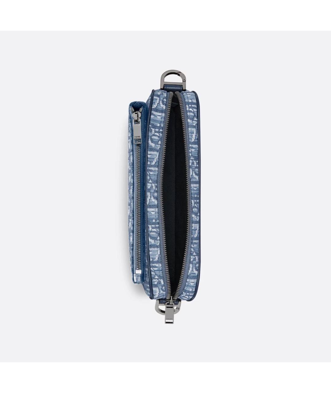 CHRISTIAN DIOR Синяя сумка на плечо, фото 7