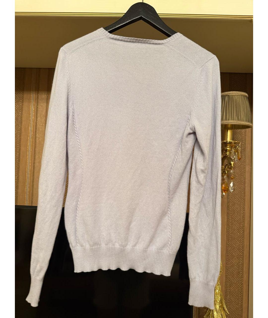 LORO PIANA Голубой кашемировый джемпер / свитер, фото 2