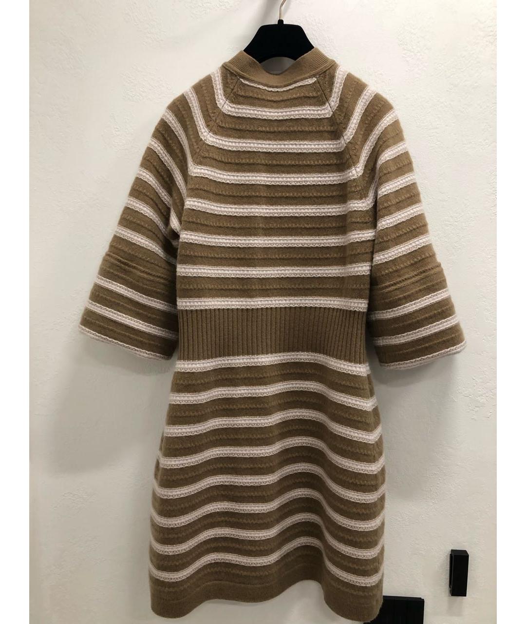 CHANEL Бежевый кашемировый кардиган, фото 2