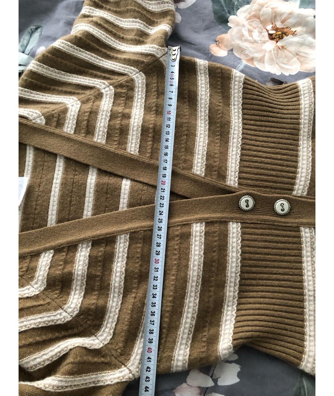 CHANEL Бежевый кашемировый кардиган, фото 5