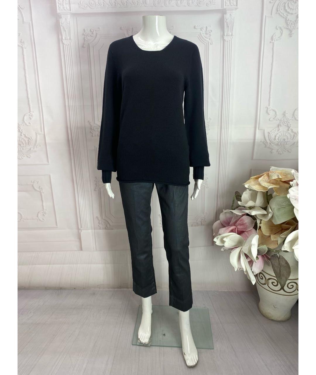 DOLCE&GABBANA Черный шерстяной джемпер / свитер, фото 8