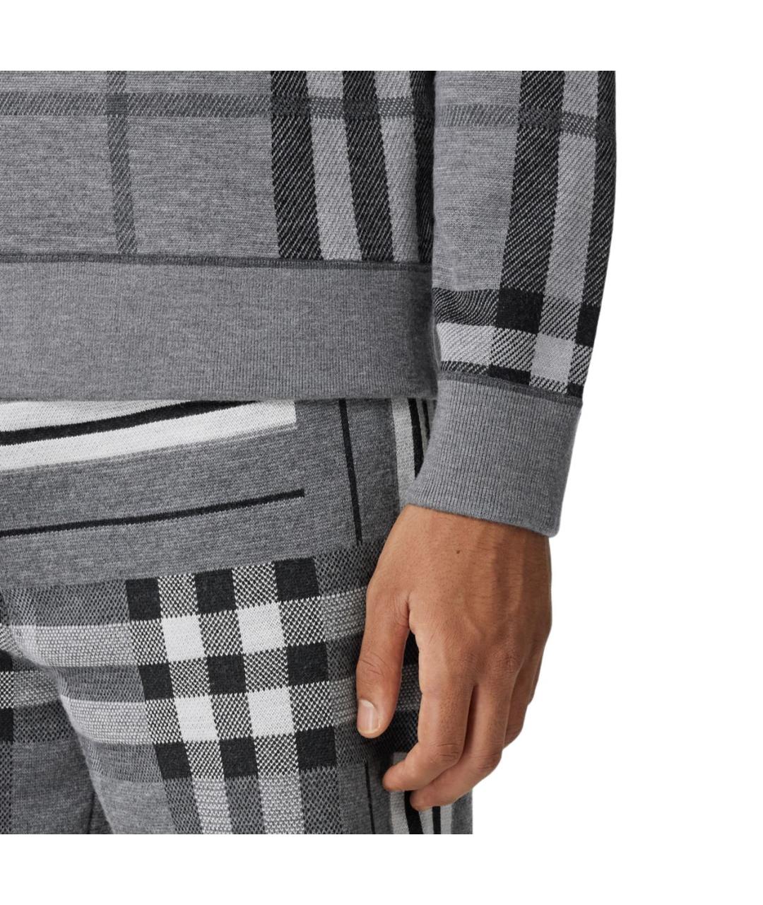 BURBERRY Серый джемпер / свитер, фото 2