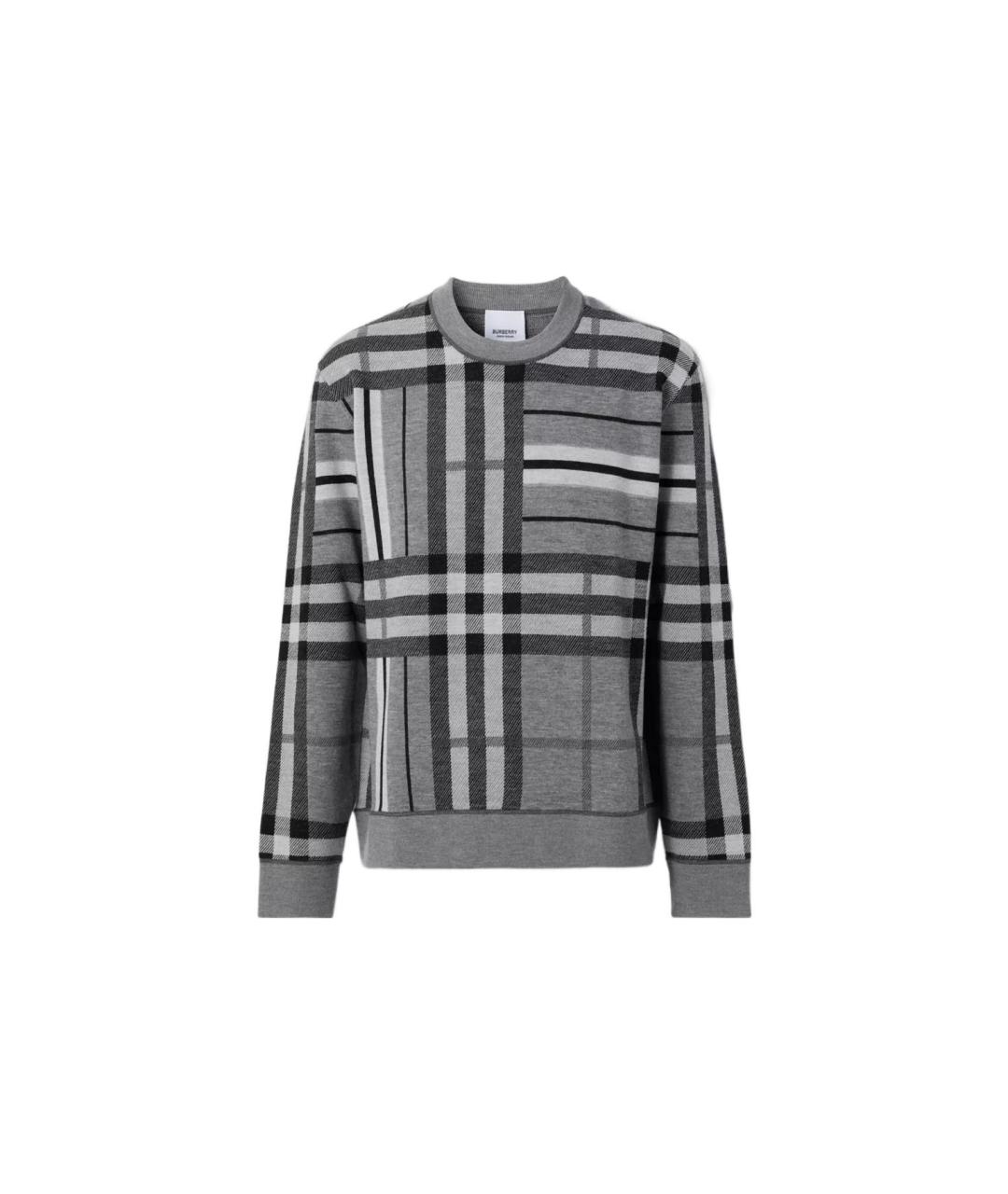 BURBERRY Серый джемпер / свитер, фото 1
