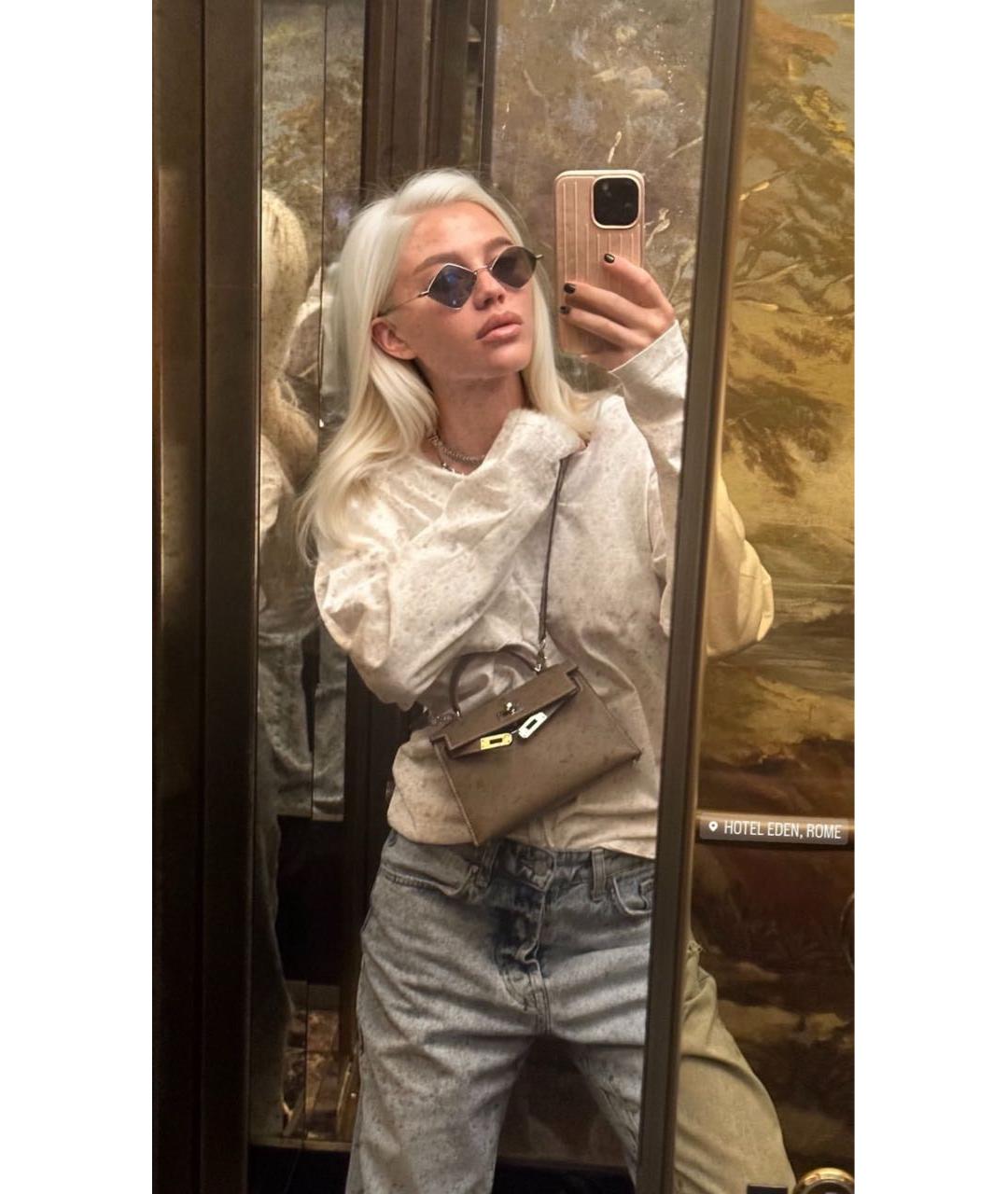 SAINT LAURENT Черные металлические солнцезащитные очки, фото 4