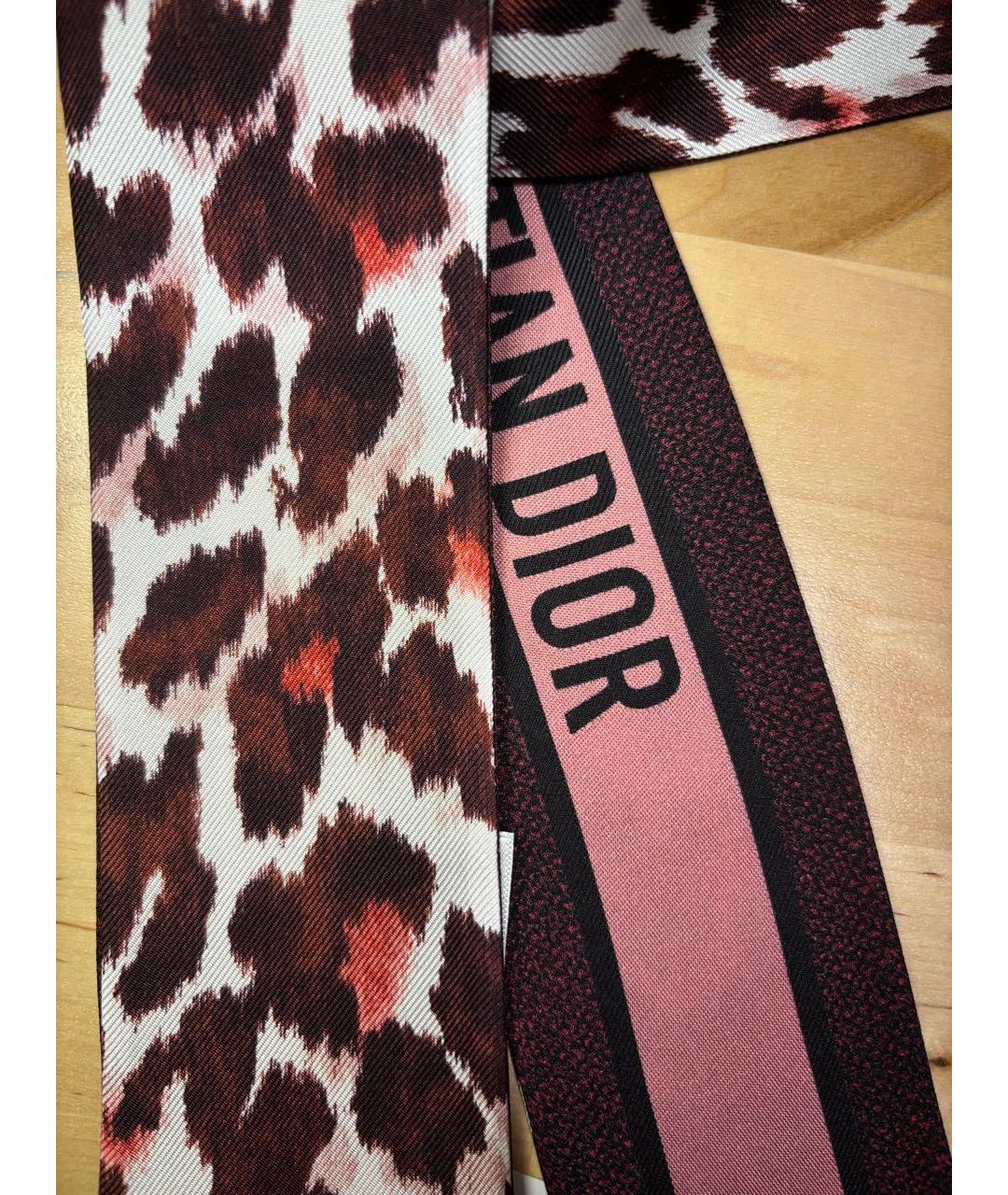 CHRISTIAN DIOR Мульти шелковый платок, фото 2