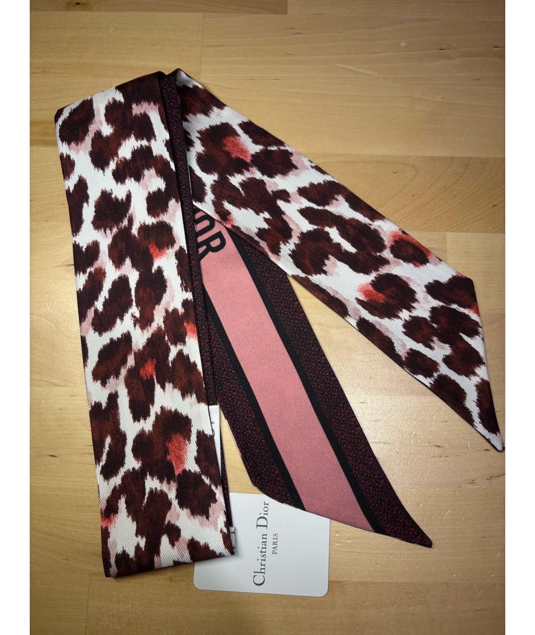 CHRISTIAN DIOR Мульти шелковый платок, фото 6