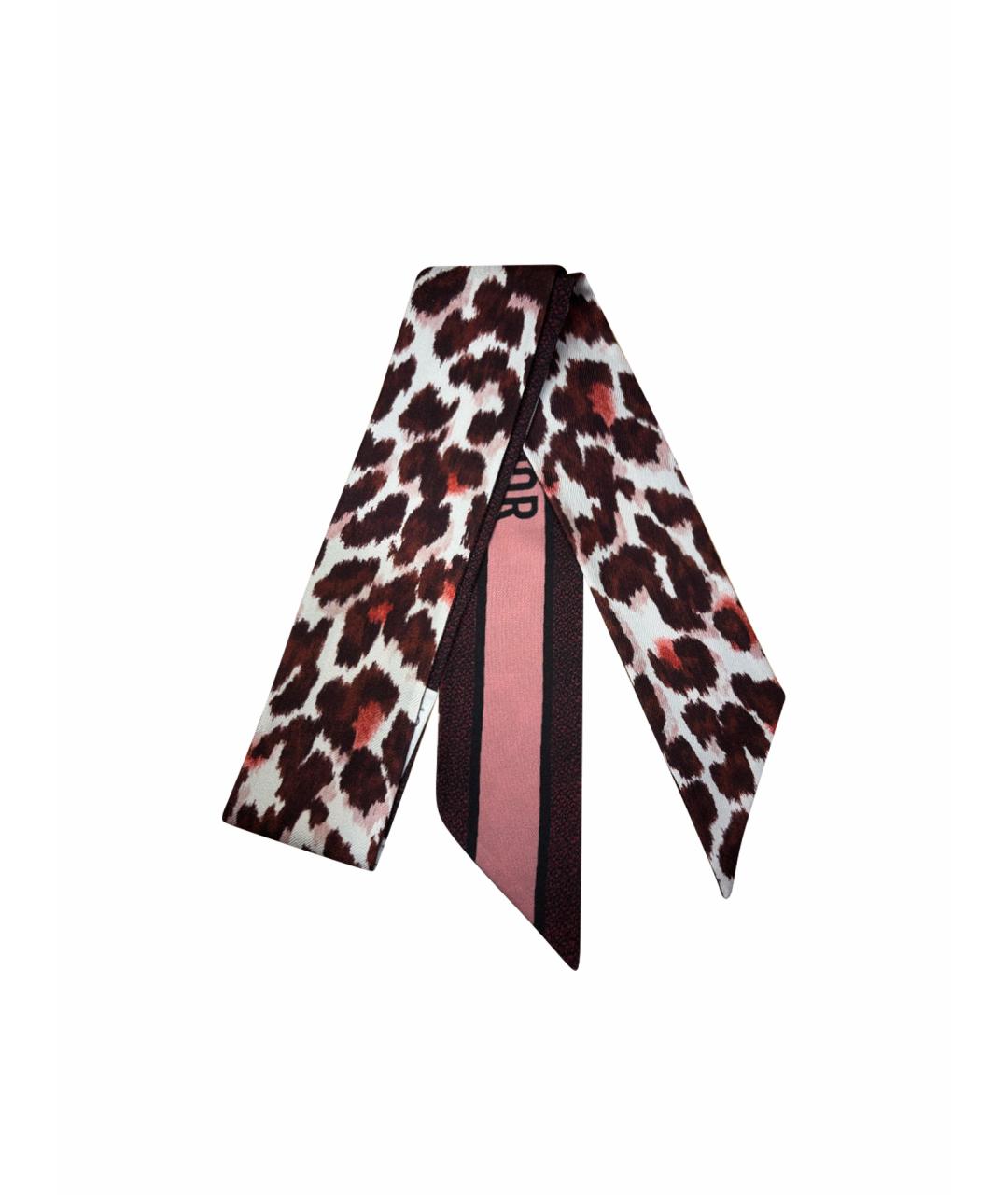 CHRISTIAN DIOR Мульти шелковый платок, фото 1