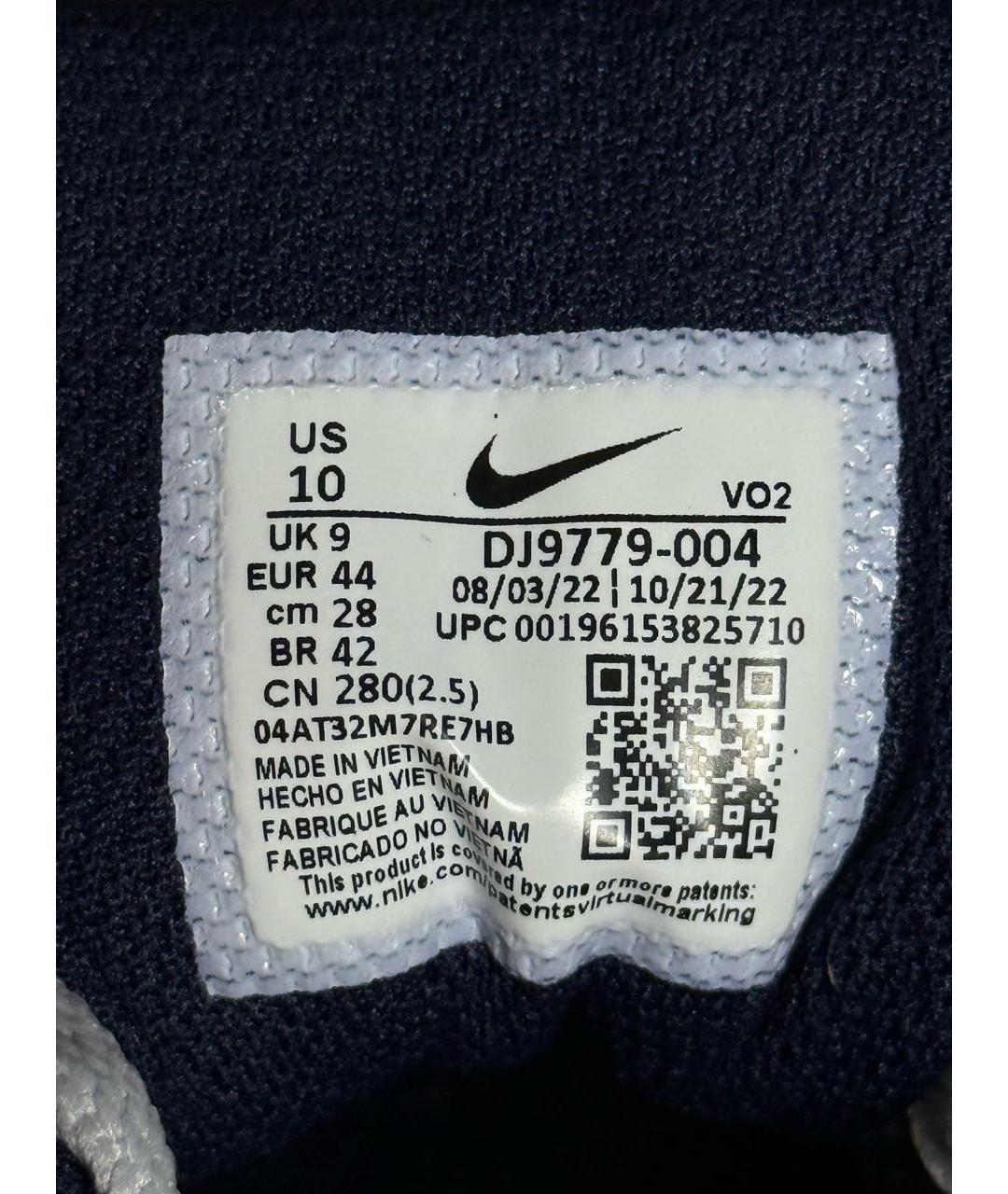 NIKE Серые кожаные низкие кроссовки / кеды, фото 7