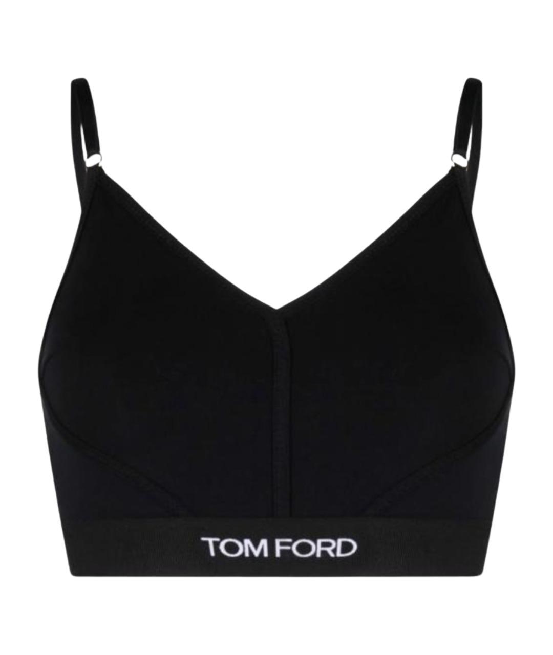 TOM FORD Черная майка, фото 1