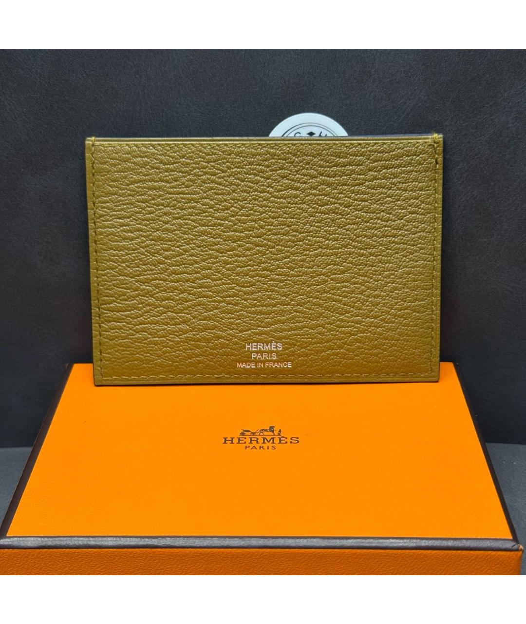 HERMES Кожаный кардхолдер, фото 2