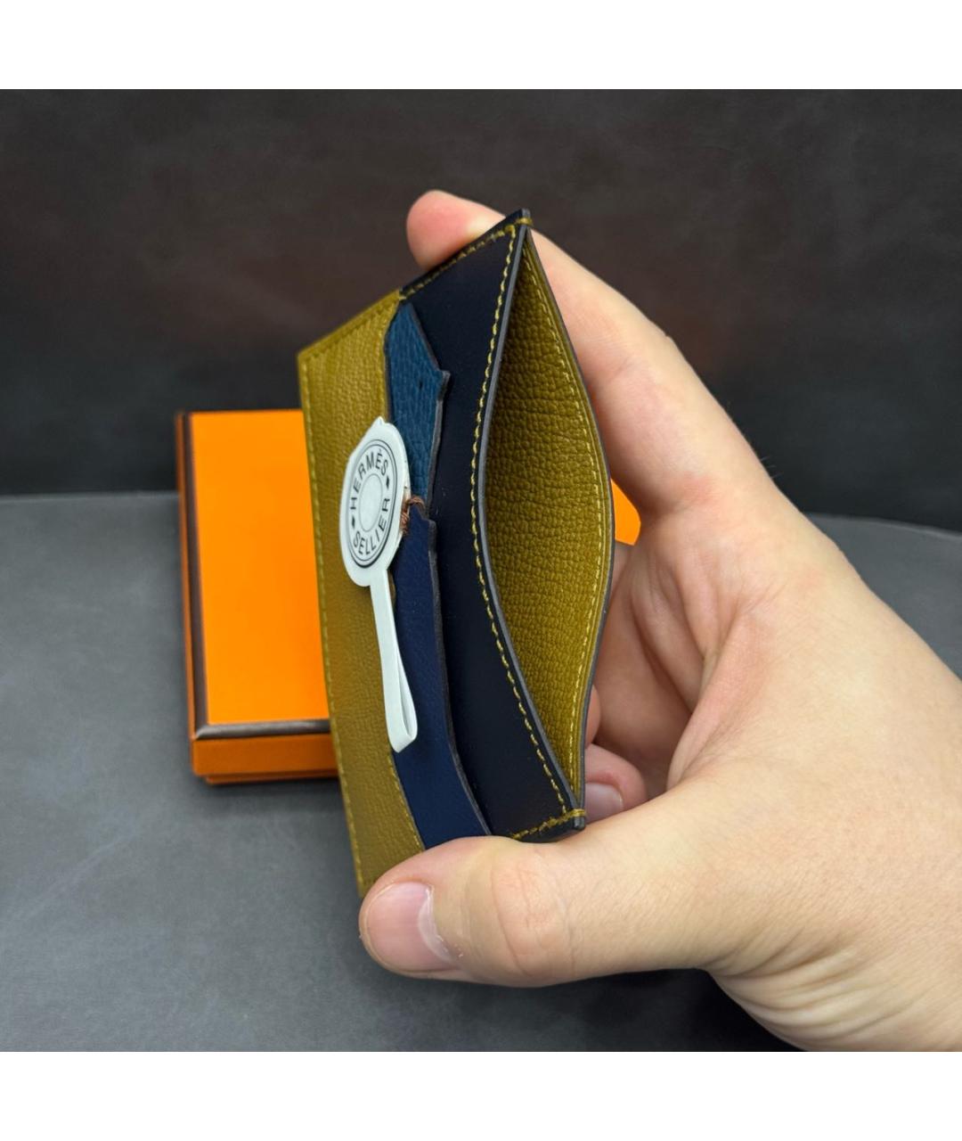 HERMES Кожаный кардхолдер, фото 3