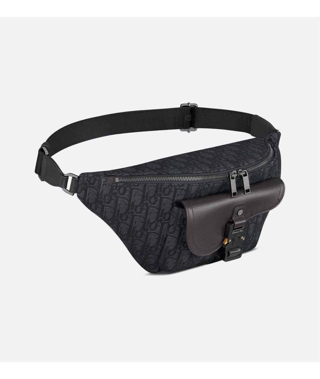 CHRISTIAN DIOR Черная барсетка, фото 4