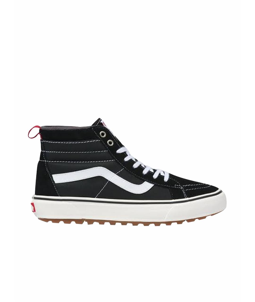 VANS Черные замшевые высокие ботинки, фото 1