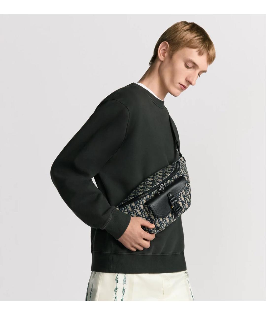 CHRISTIAN DIOR Бежевая барсетка, фото 2