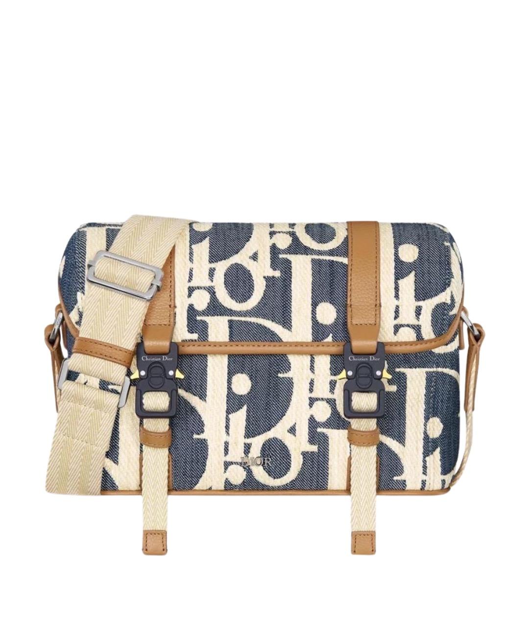 CHRISTIAN DIOR Бежевая сумка на плечо, фото 1