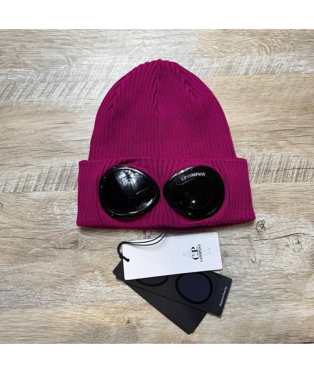 CP COMPANY Фиолетовая шапка, фото 7