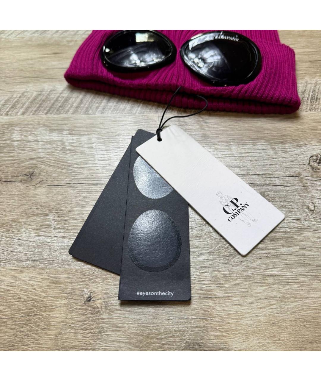 CP COMPANY Фиолетовая шапка, фото 6