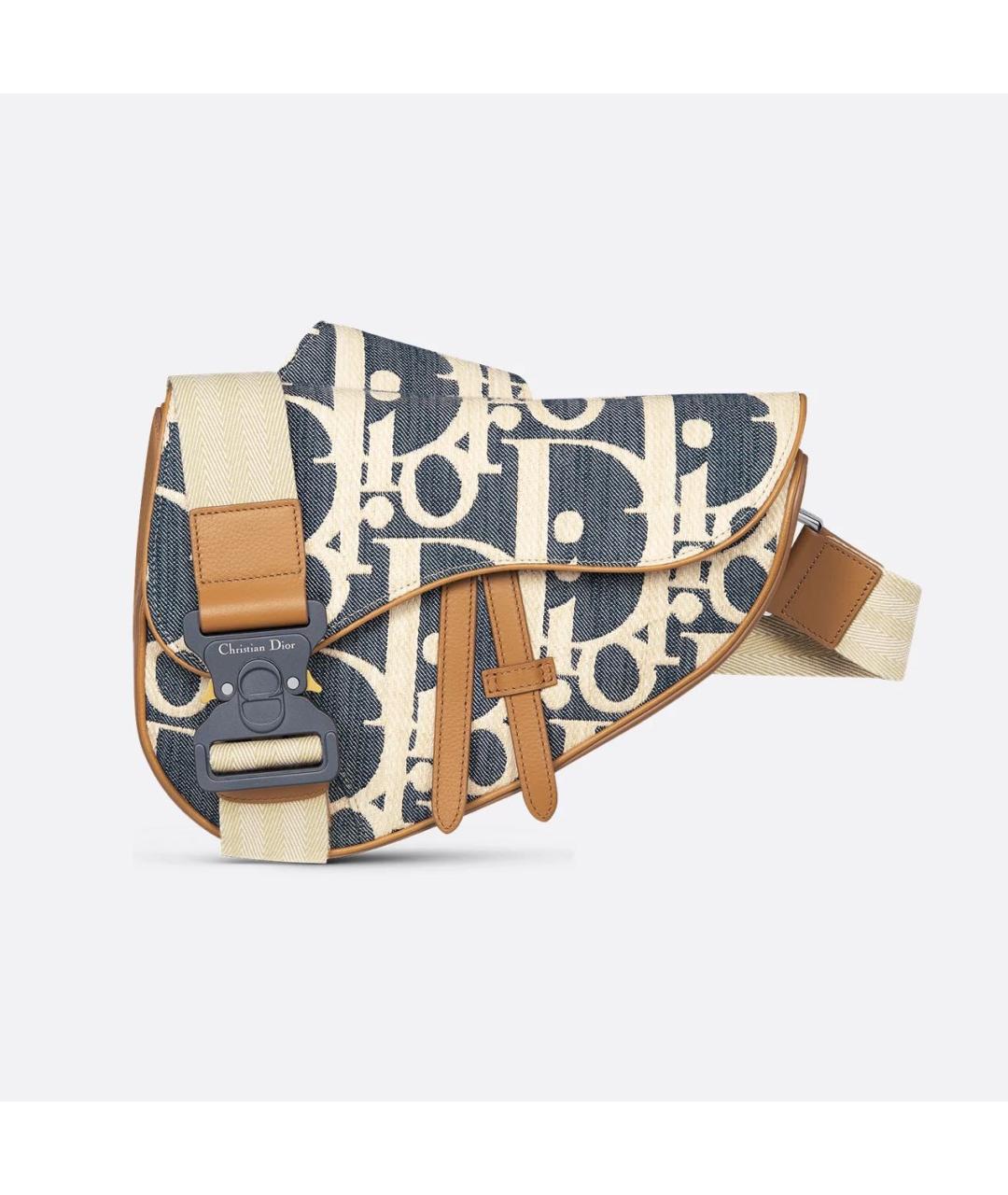 CHRISTIAN DIOR Бежевая сумка на плечо, фото 7