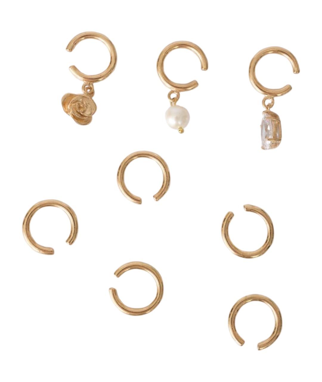 MAGDA BUTRYM Золотые металлические серьги, фото 1