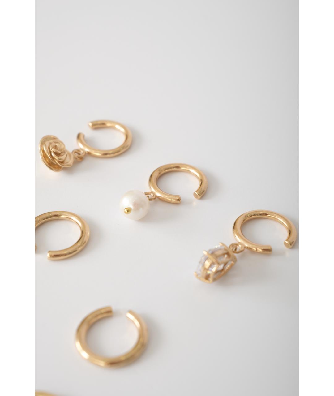 MAGDA BUTRYM Золотые металлические серьги, фото 2