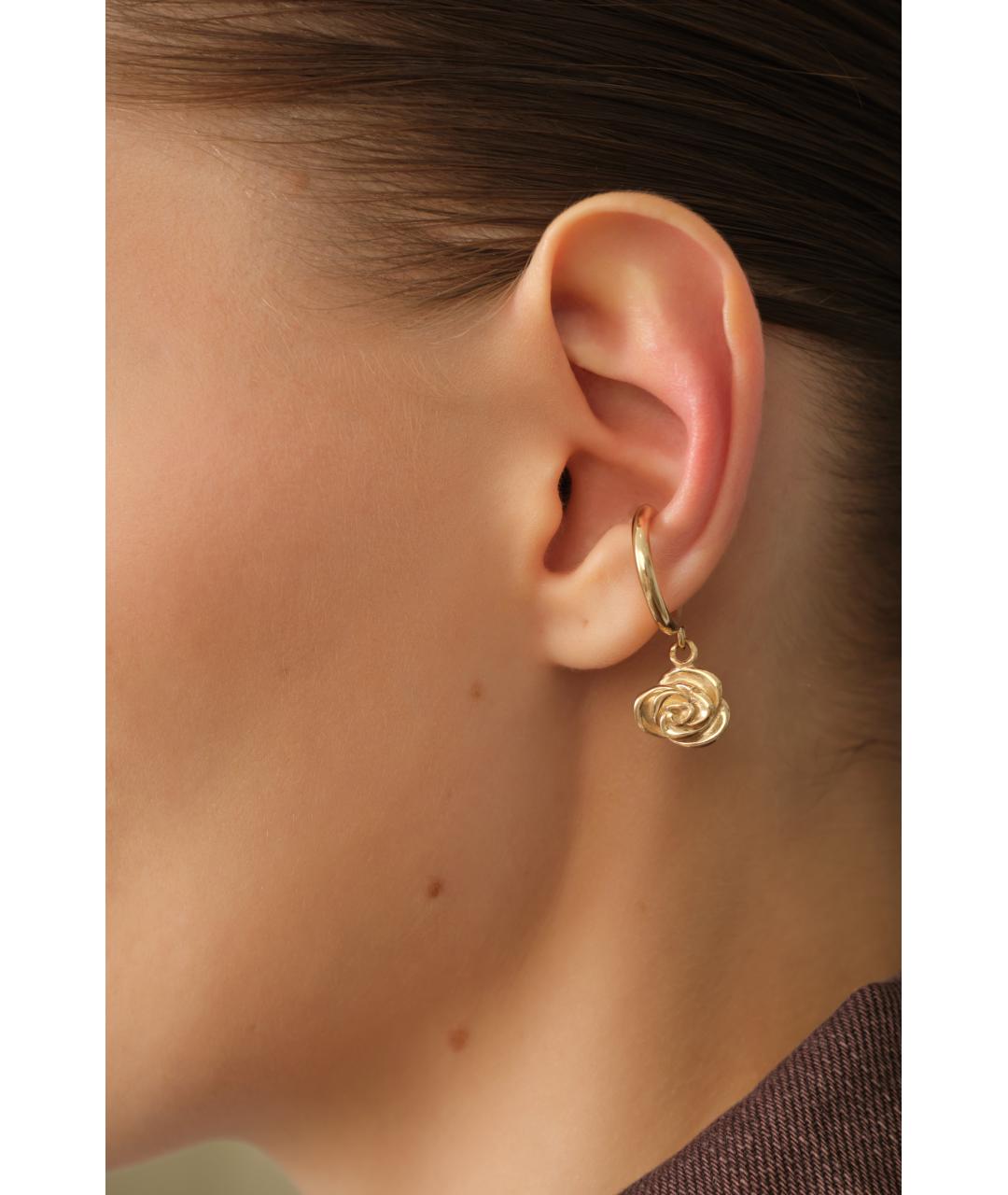 MAGDA BUTRYM Золотые металлические серьги, фото 6