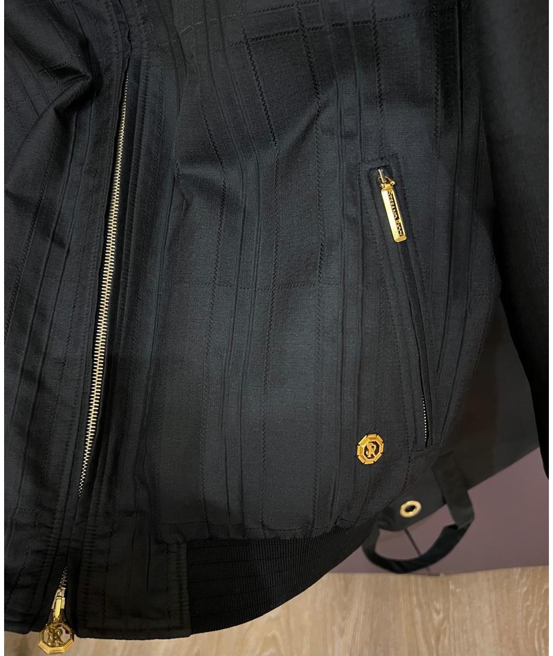 STEFANO RICCI Черная шелковая куртка, фото 4