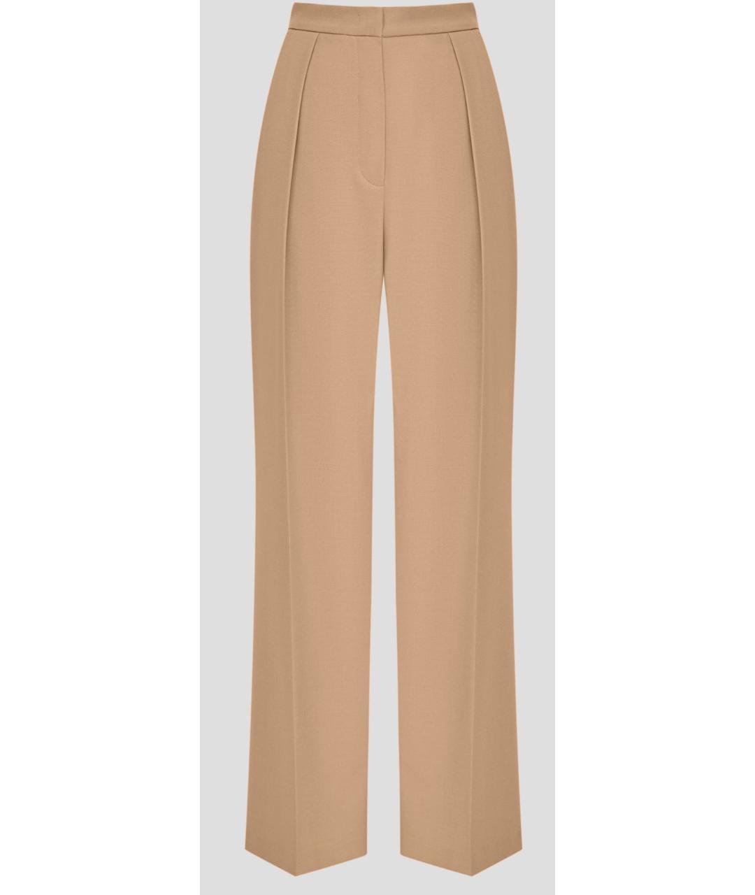 12 STOREEZ Горчичный вискозный костюм с брюками, фото 2