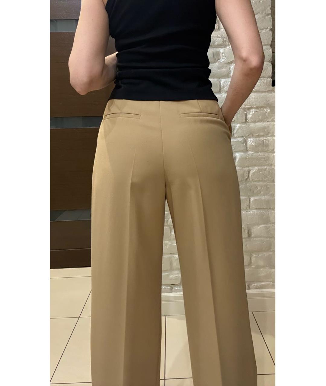 12 STOREEZ Горчичный вискозный костюм с брюками, фото 5