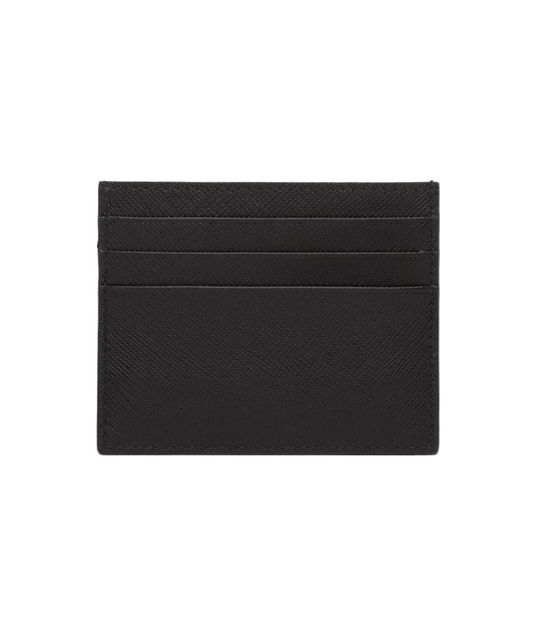 PRADA Черный кожаный кардхолдер, фото 2