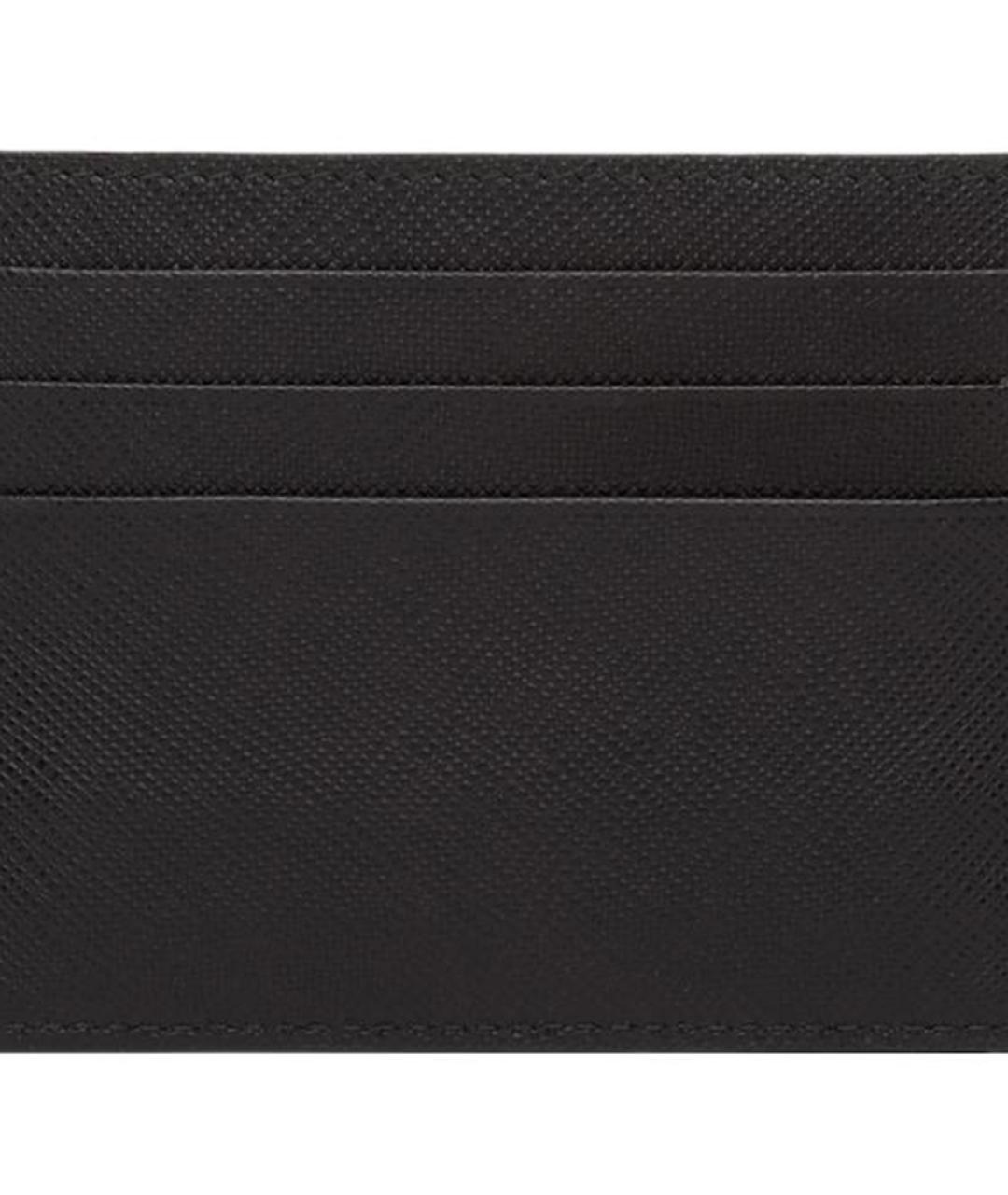 PRADA Черный кожаный кардхолдер, фото 5