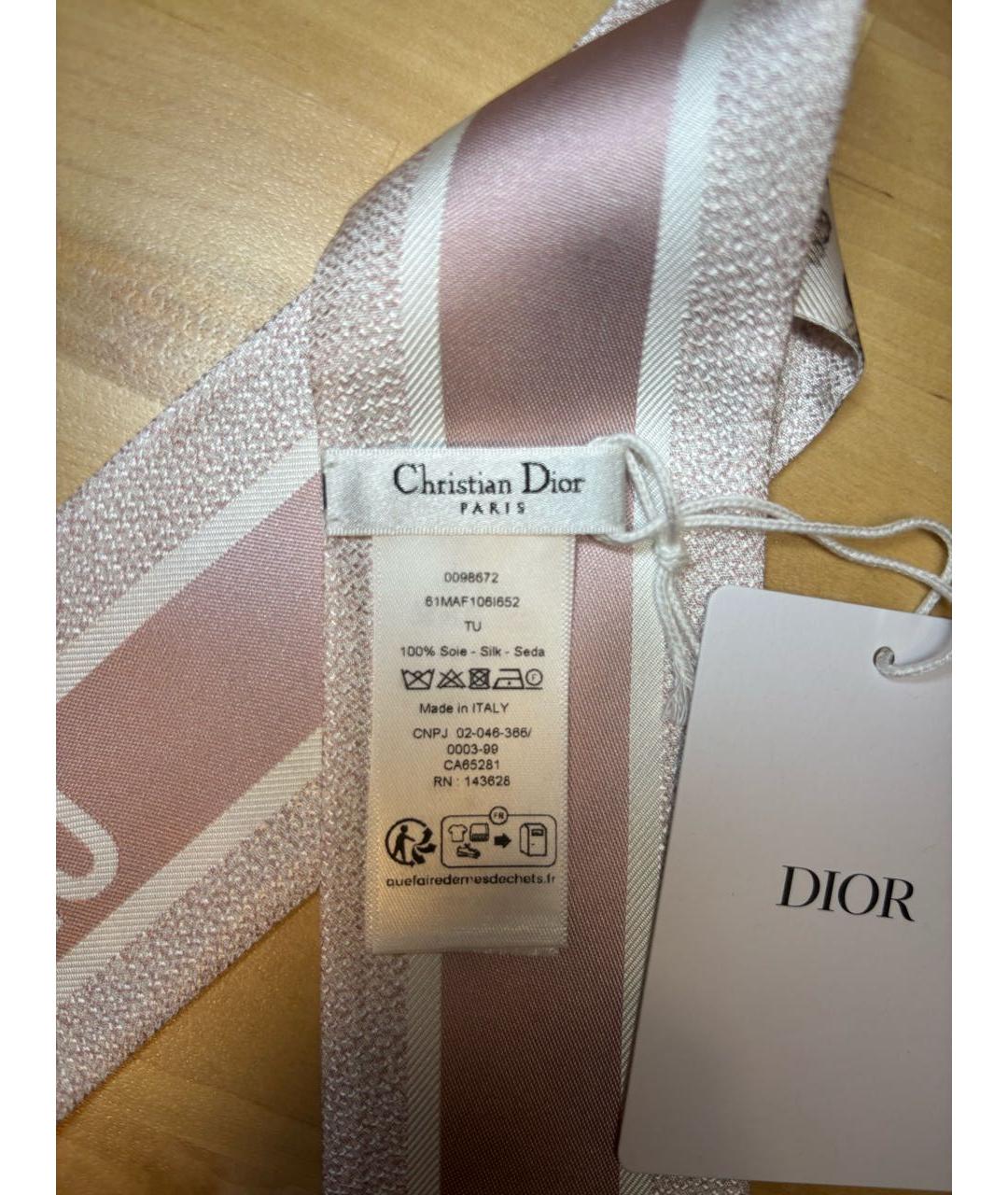 CHRISTIAN DIOR Мульти шелковый платок, фото 4