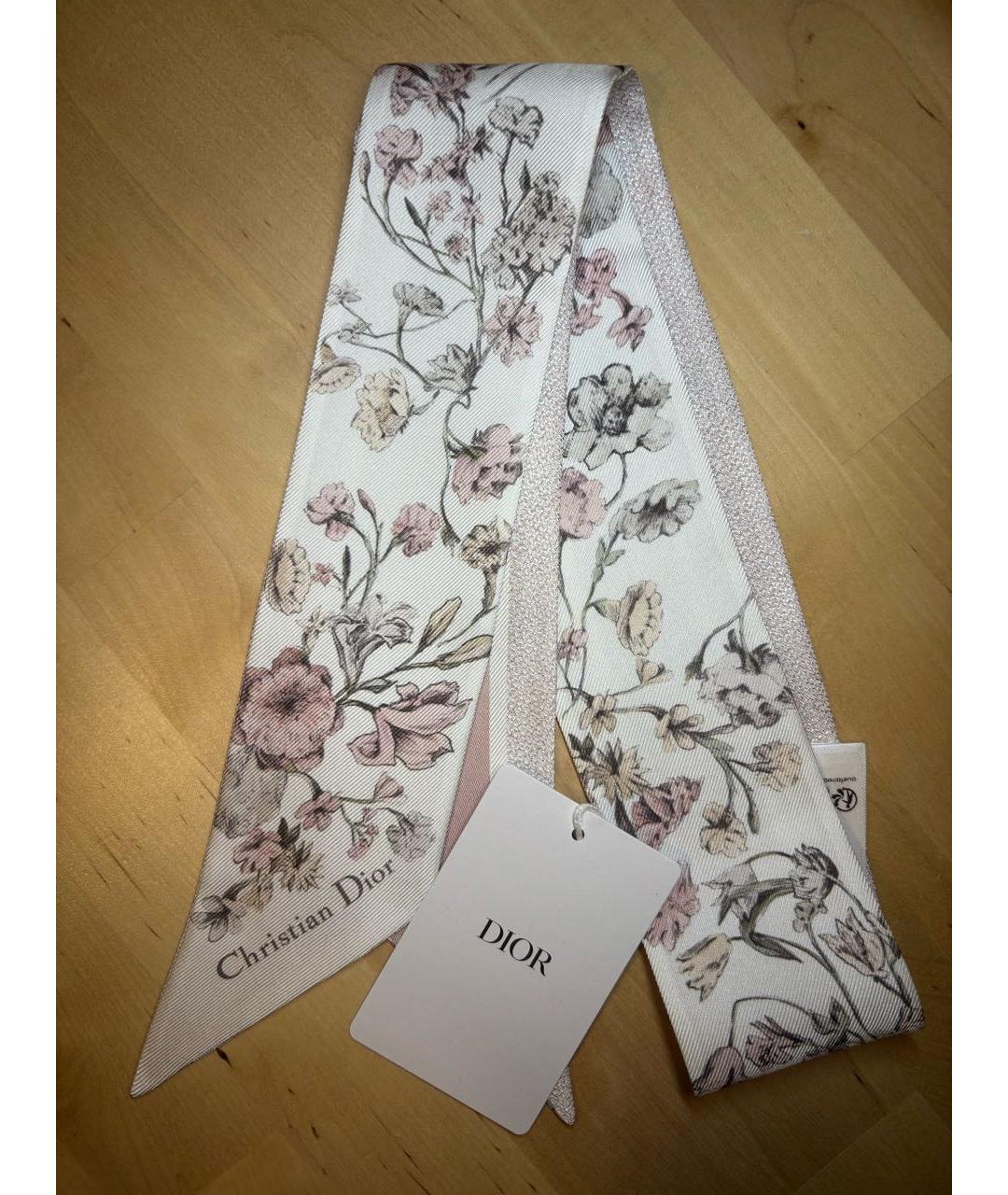 CHRISTIAN DIOR Мульти шелковый платок, фото 2