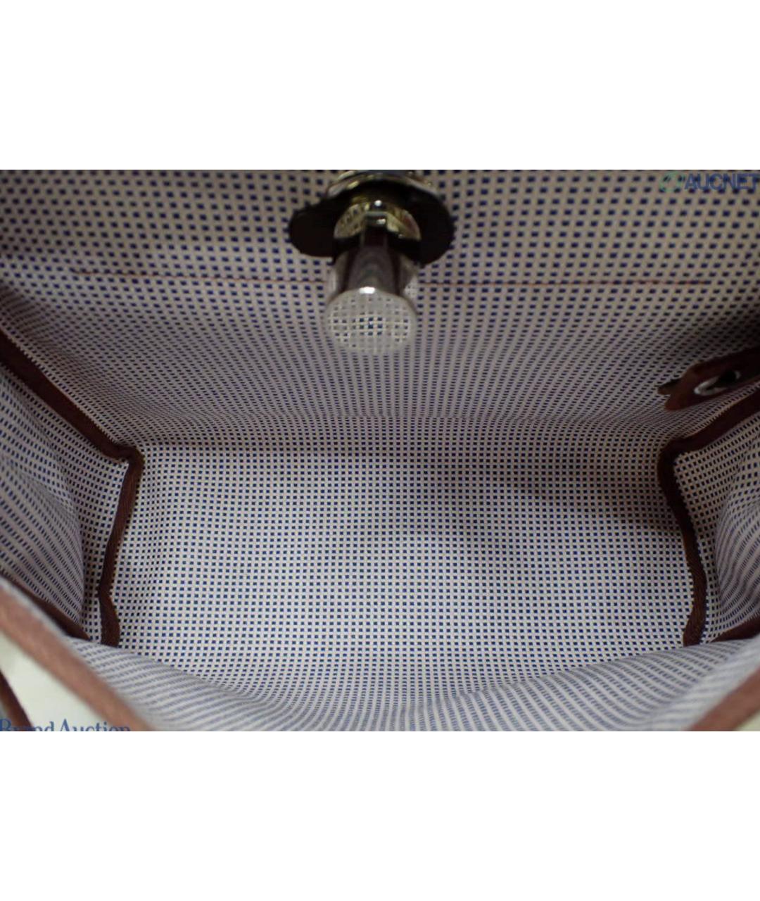 HERMES Бежевая сумка тоут, фото 5